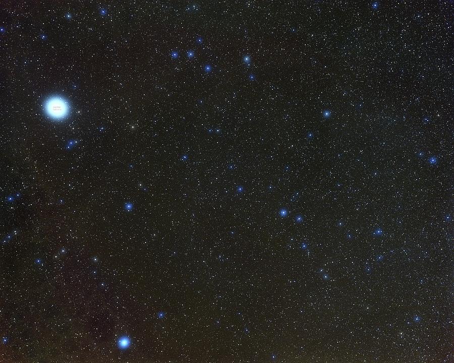 Aquarius Constellation Photograph by Eckhard Slawik/science Photo Library