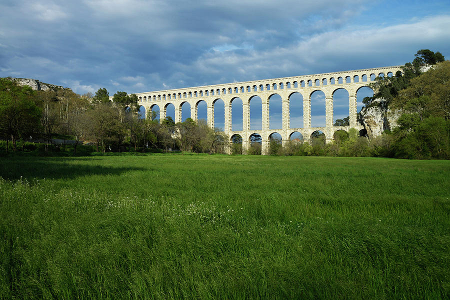 Aqueduct De Roquefavour, Ventabren Photograph by Sami Sarkis