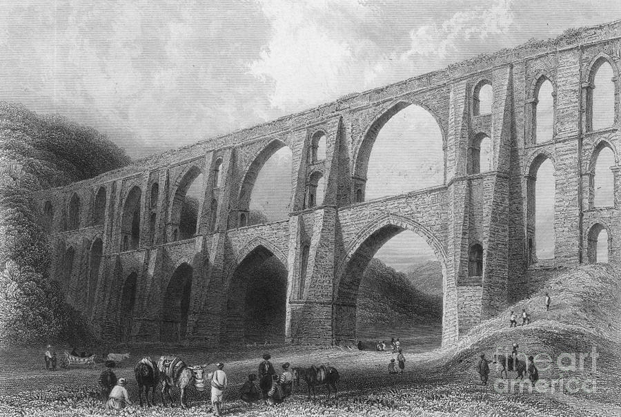 Aqueduct Of The Emperor Valens Photograph by Photo Researchers