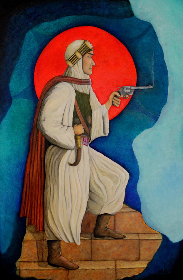 Arabian Knight Painting by Donald W White - Fine Art America