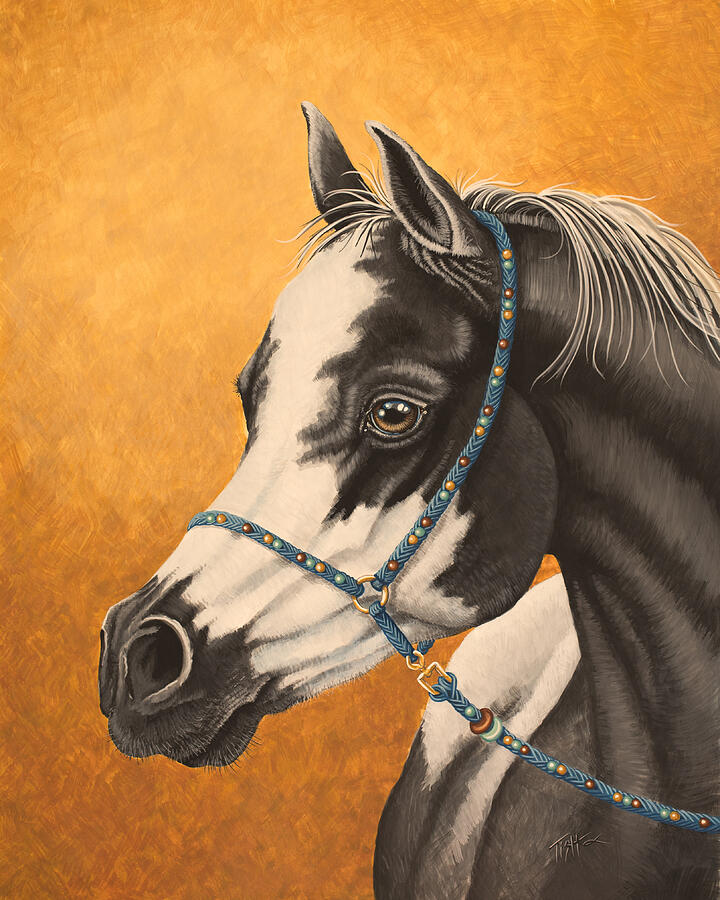Arabian Paint Painting by Tish Wynne