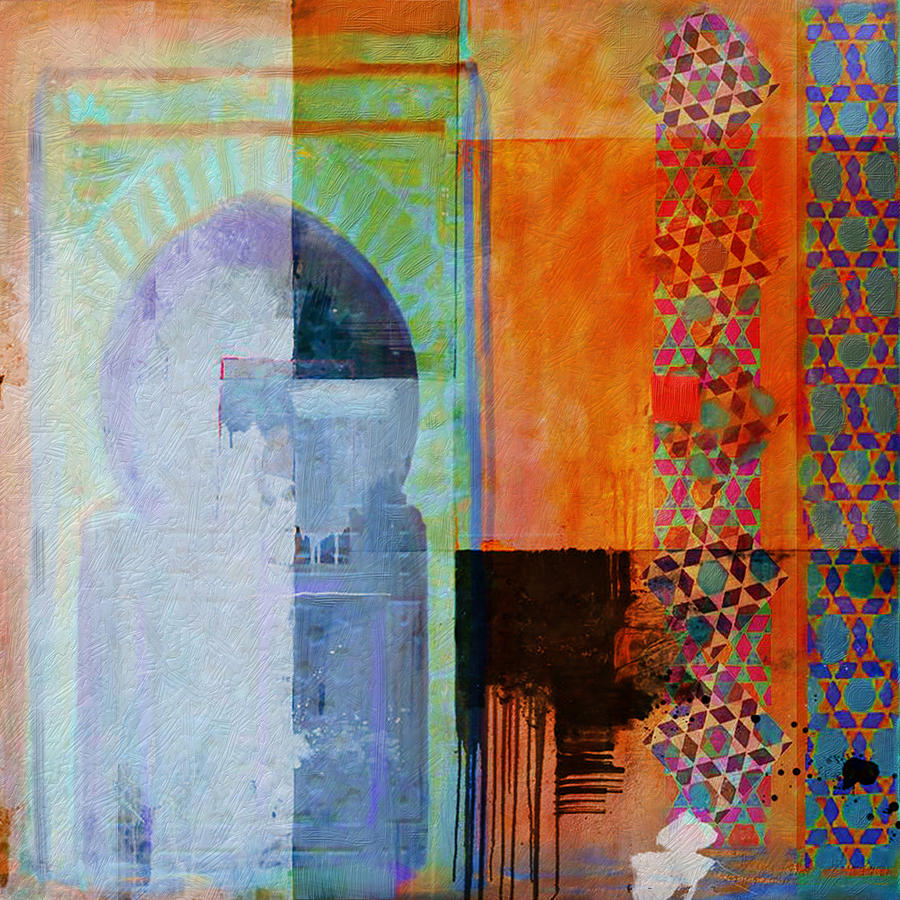 Arabic Motif 10 Painting by Corporate Art Task Force