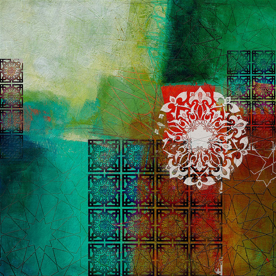Arabic Motif 6 Painting by Corporate Art Task Force
