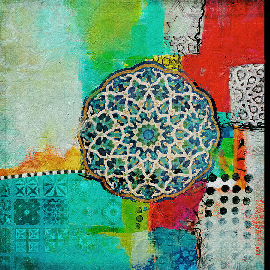 Arabic Motif 7 Painting by Corporate Art Task Force