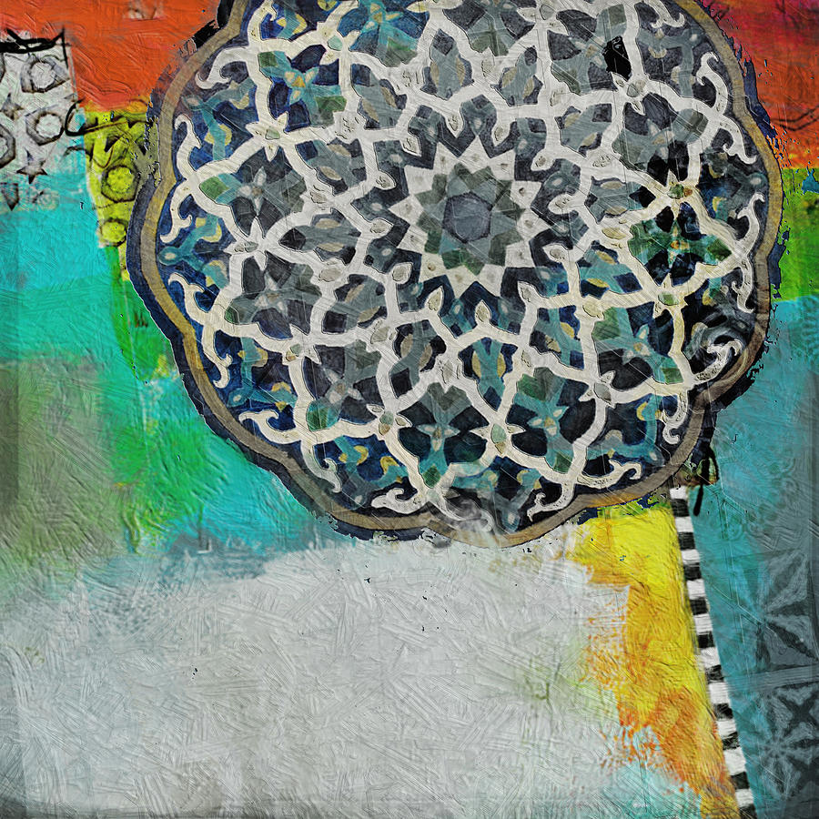Arabic Motif 7D Painting by Corporate Art Task Force