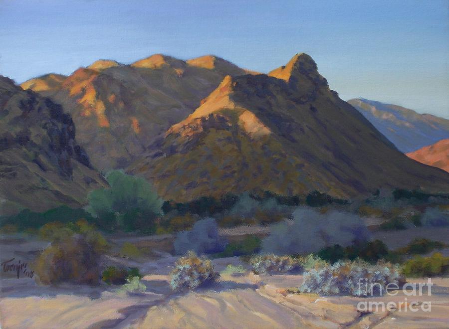 Araby Ridge Palm Springs Painting by James H Toenjes