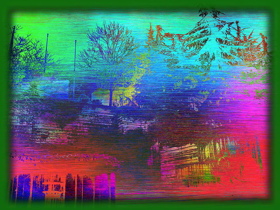 Arbor In The City 3 Digital Art by Tim Allen
