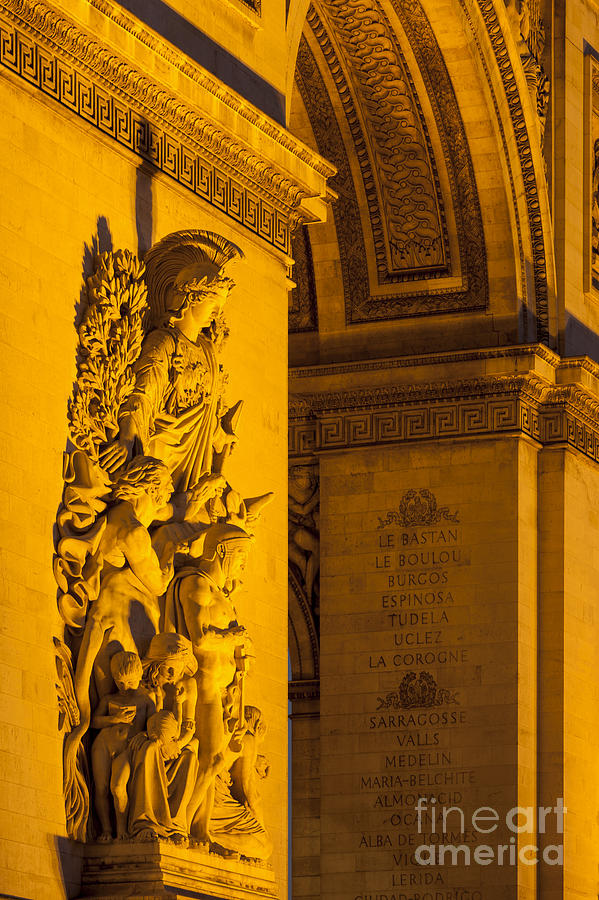 Arc de Triomphe Photograph by Brian Jannsen