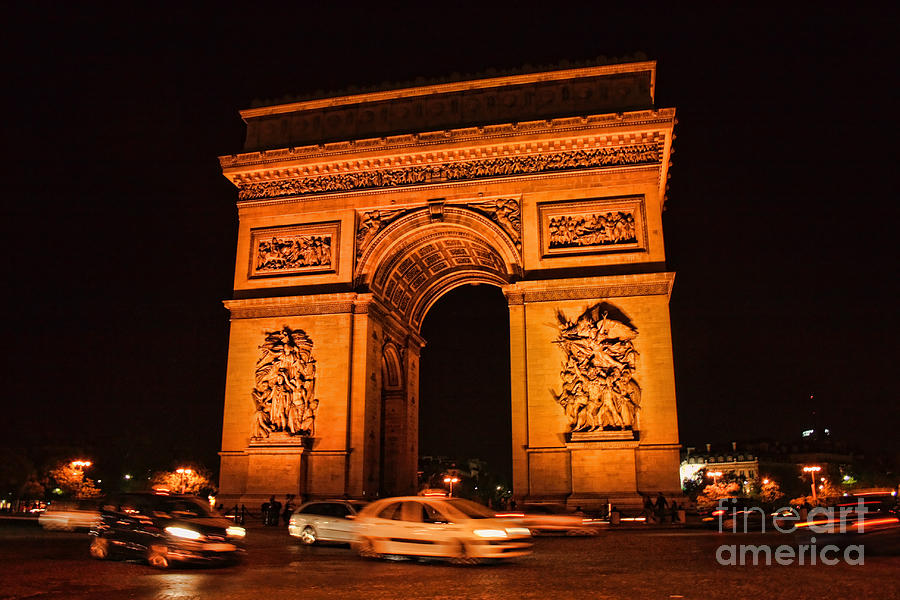 Arc de Triomphe Photograph by Crystal Nederman