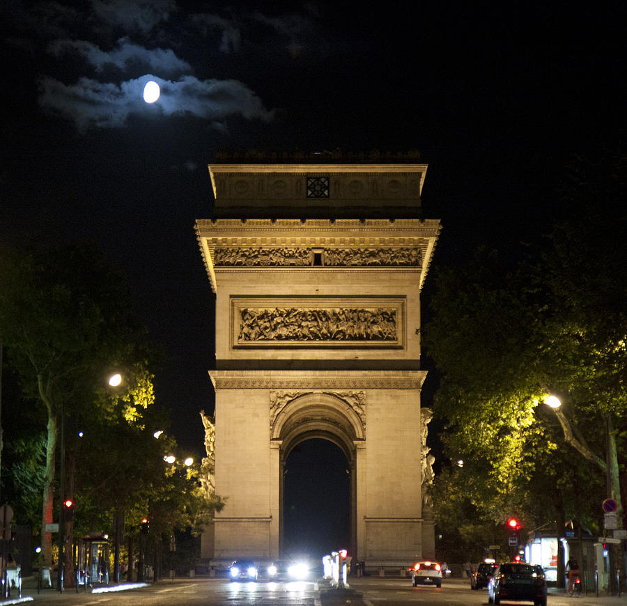 Paris Photograph - Arc De Triomphe by Nathan Rupert