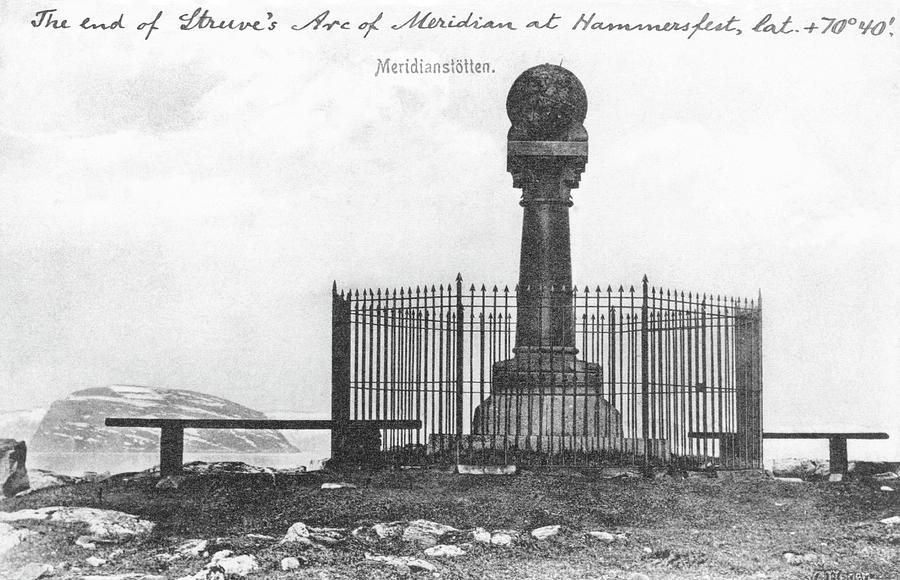 Arc Of Meridian Monument Photograph by Royal Astronomical Society ...