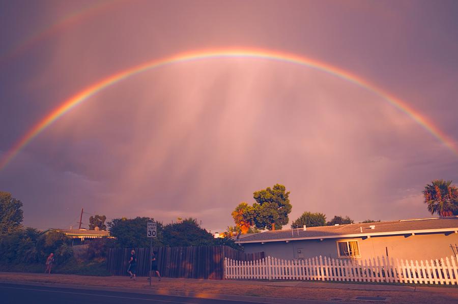Arc of The Rainbow Photograph by Jeremy McKay