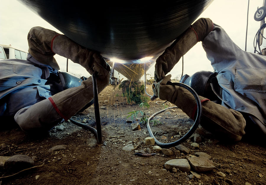 Arc Welders At Work Photograph by FabioFilzi