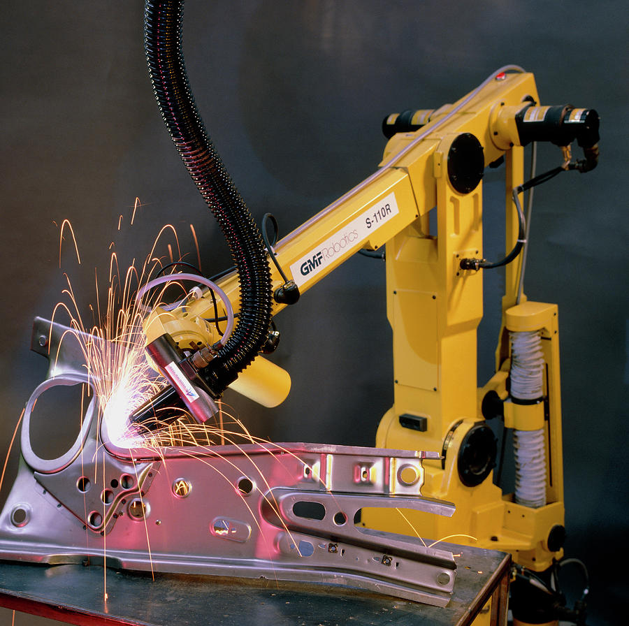 Arc Welding Photograph - Arc Welding Using The Metatorch by Sheila Terry/science Photo Library