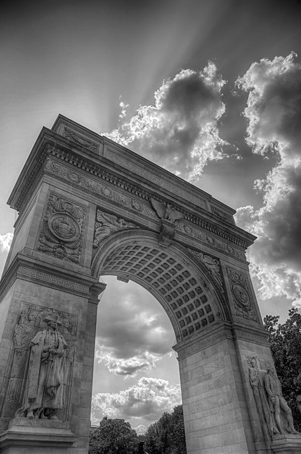Arch at Washington Square Photograph by Paul Watkins