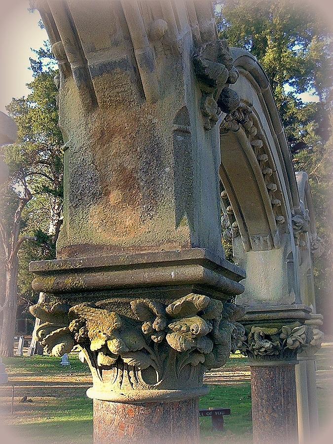 Arch Detail From Cemetery Photograph by Pamela Smale Williams