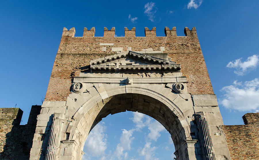 Arch of Augustus Photograph by AM FineArtPrints