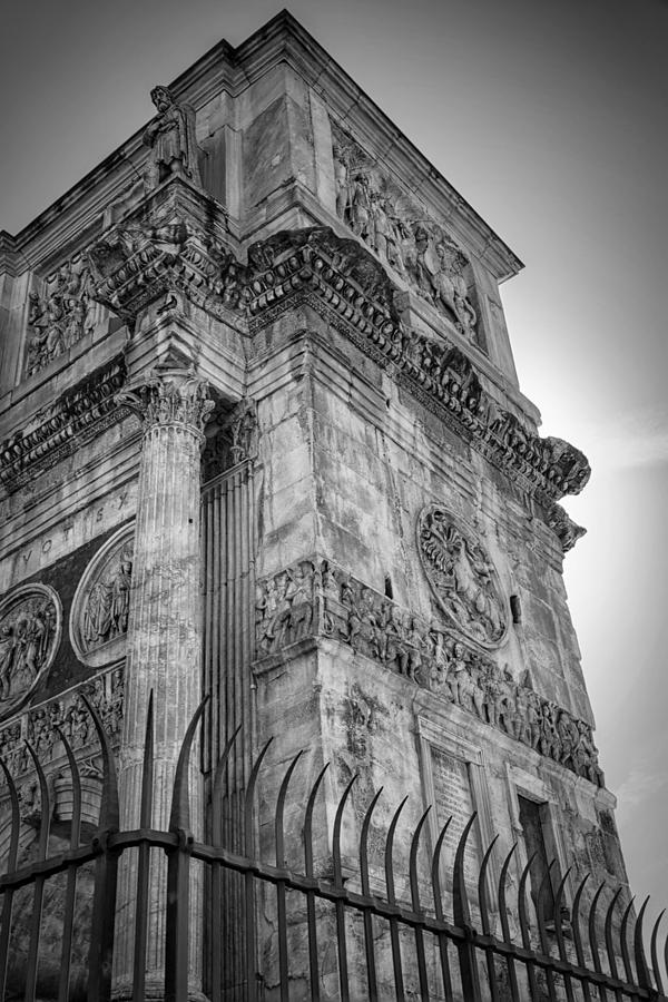 Arch of Constantine Photograph by Joan Carroll