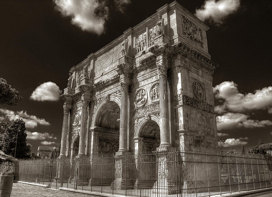 Arch of Constantine Photograph by Michael Kirk