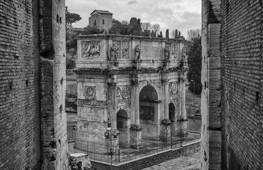 Landscape Photograph - Arch of Constantine by Pablo Lopez
