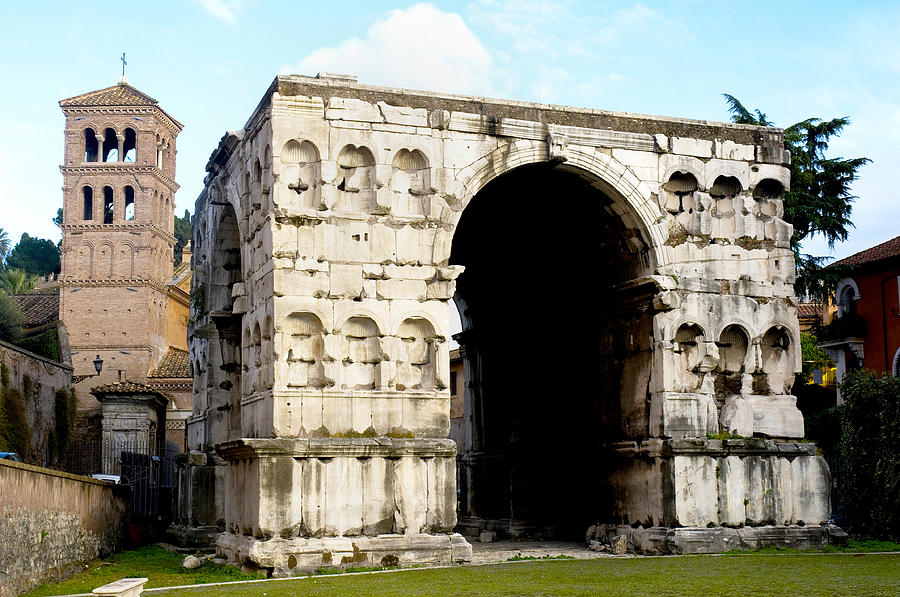 Arch of Janus Photograph by Fabrizio Troiani