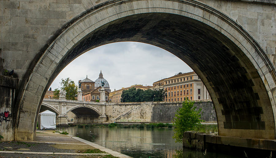 Arch over the Tiber Photograph by Weir Here And There