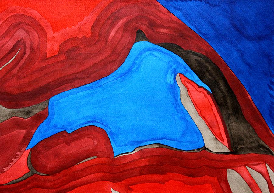 Arch Rock original painting Painting by Sol Luckman