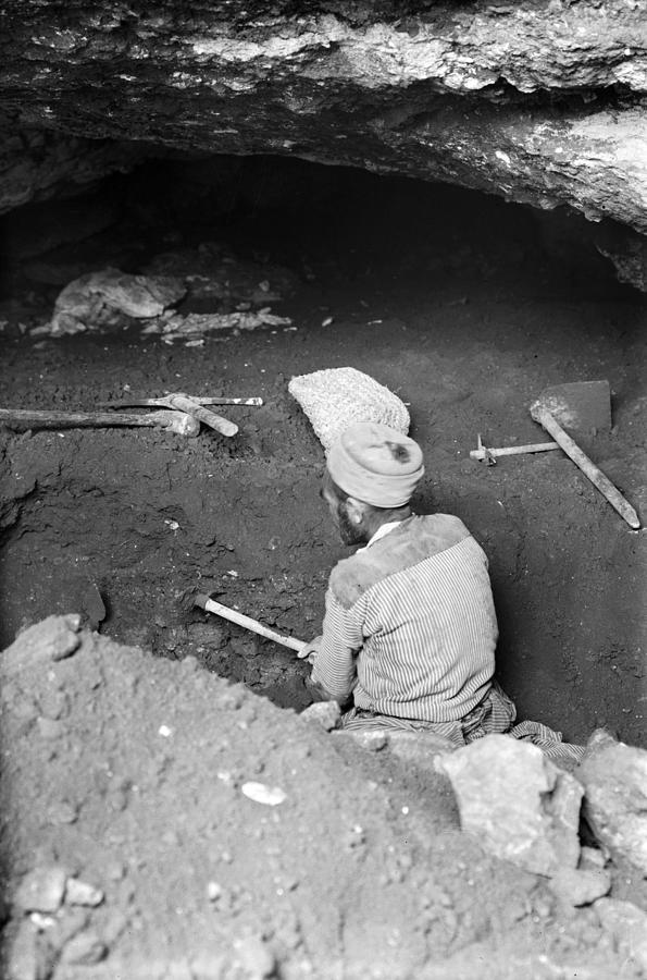 Archaeology Gezer, 1934 Photograph by Granger - Fine Art America