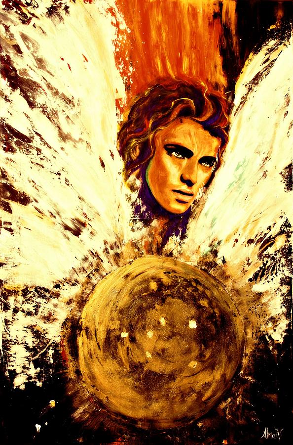 Archangel Michael Painting by Alma Yamazaki