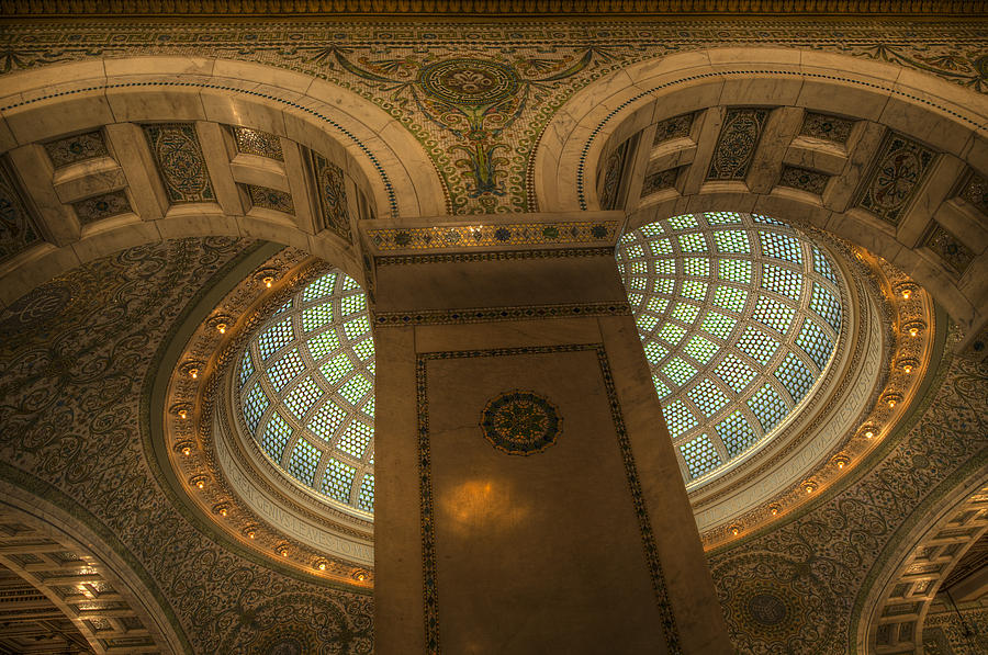 Arched Ceilings With Tiffany S Stained Glass Dome
