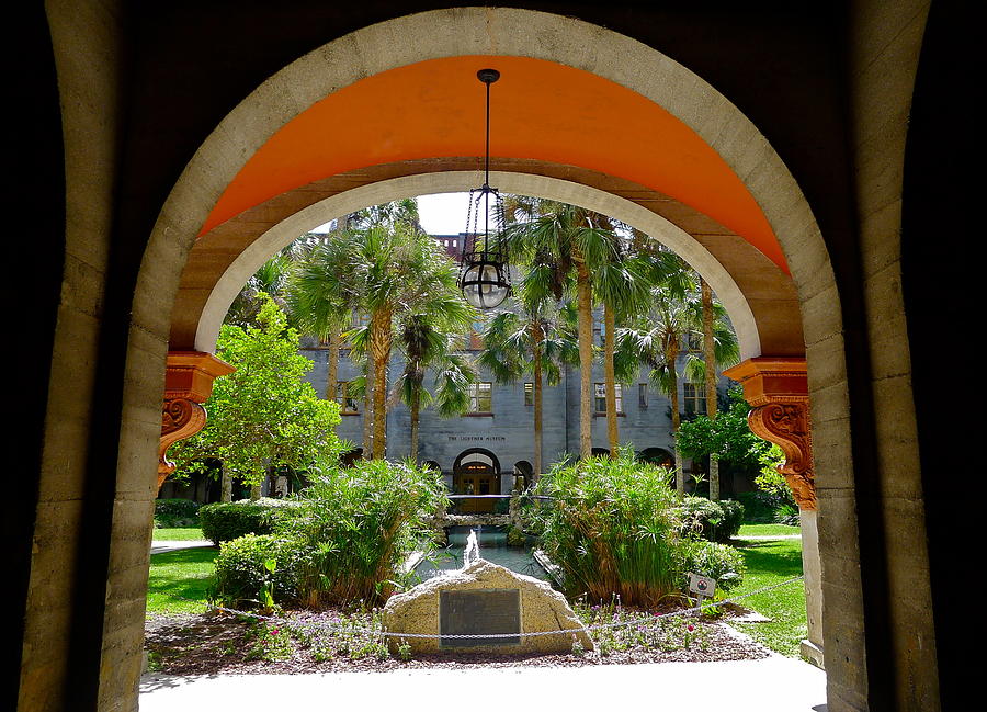 Arched Courtyard Photograph by Denise Mazzocco - Fine Art America