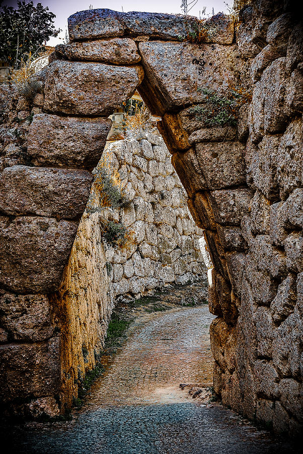 Arched Medieval Gate Photograph by Dany Lison