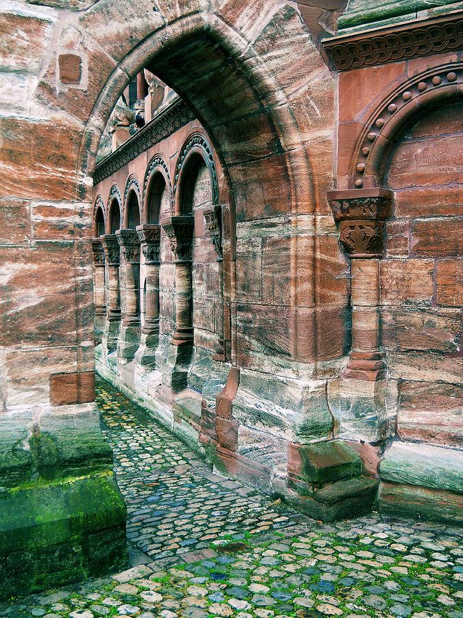 Arches and Cobblestone Digital Art by Maria Huntley