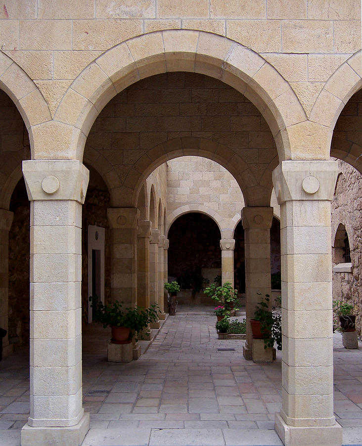 Arches At Church Of The Visitation Photograph