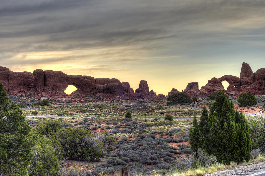 Arches at Dawn Photograph by Donna Doherty