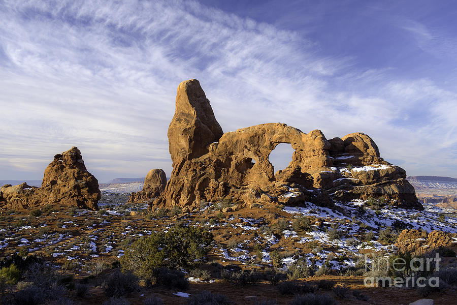 Arches National Park Photograph - Turret Arch by Tim Moore