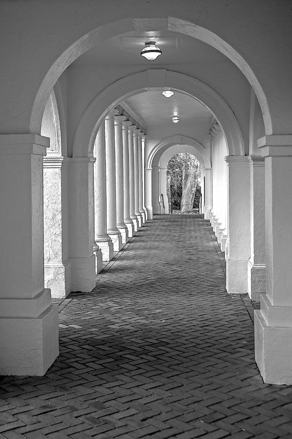 Arches at the Rotunda at University of VA 2 Photograph by Jerry Gammon