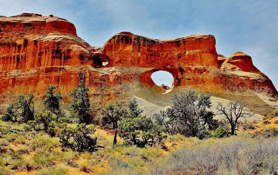 Desert Photograph - Arches by Benjamin Yeager