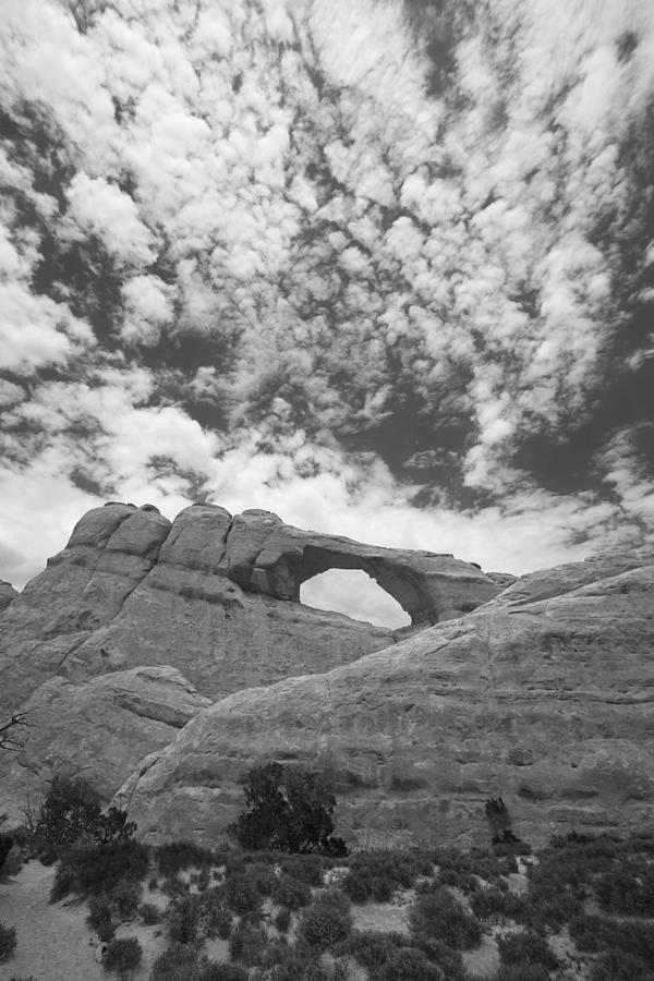Arches Black and White Photograph by Tom Kelly