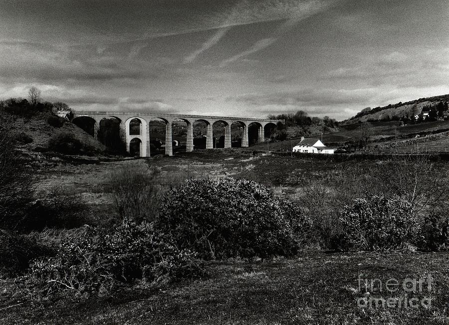 Black And White Photograph - Arches  by Gary Bridger