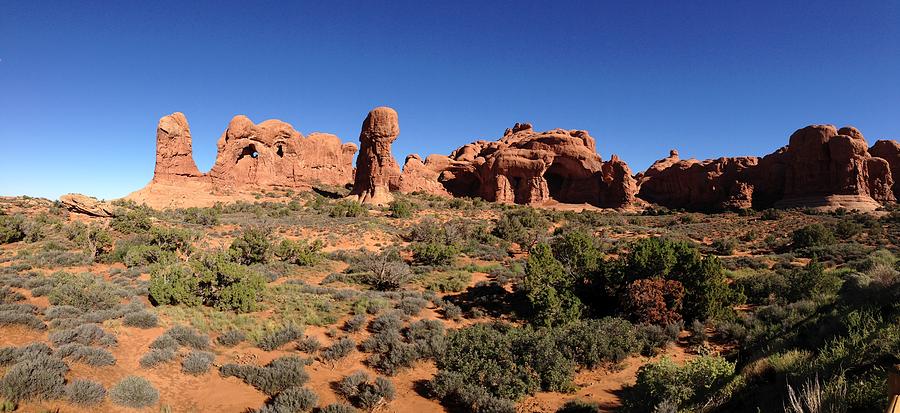 Arches National Park - Rock Formations Photograph by Georgia Clare