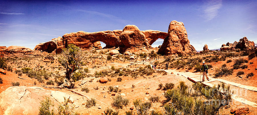 Arches National Park Photograph - Arches National Park by Colin and Linda McKie