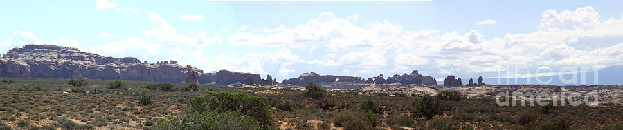 Arches NP Panorama Photograph by Christiane Schulze Art And Photography
