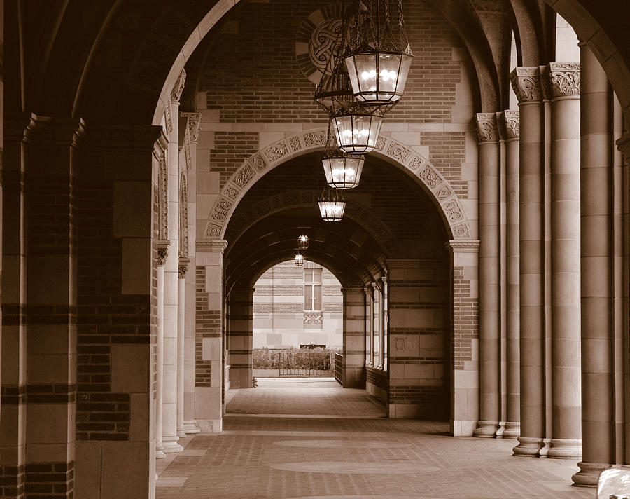 Arches Of Royce Hall, University Photograph by Panoramic Images