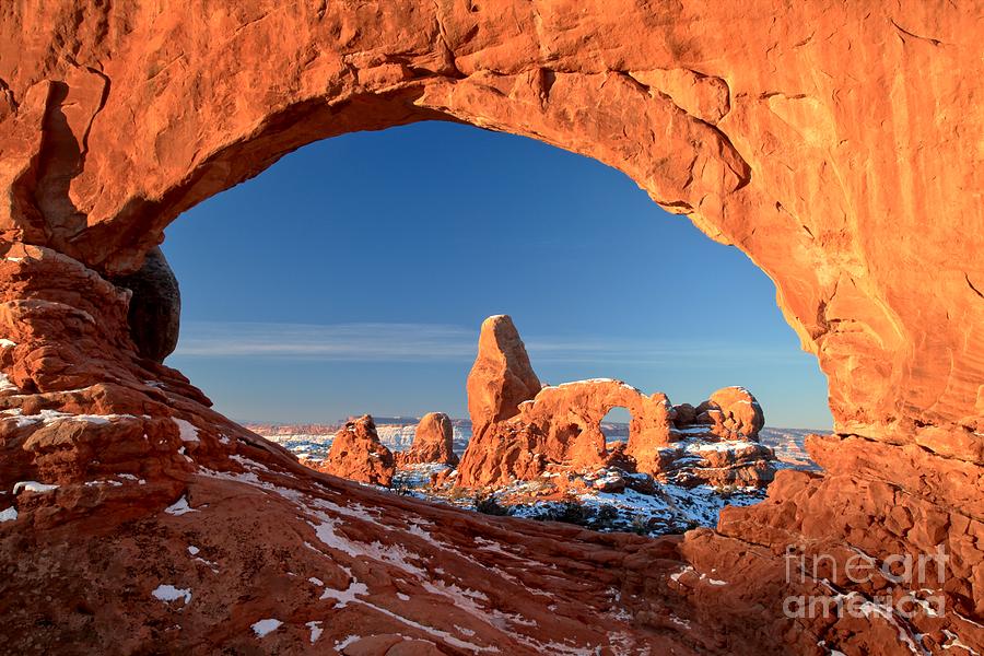 Arches Window Frame Photograph by Adam Jewell