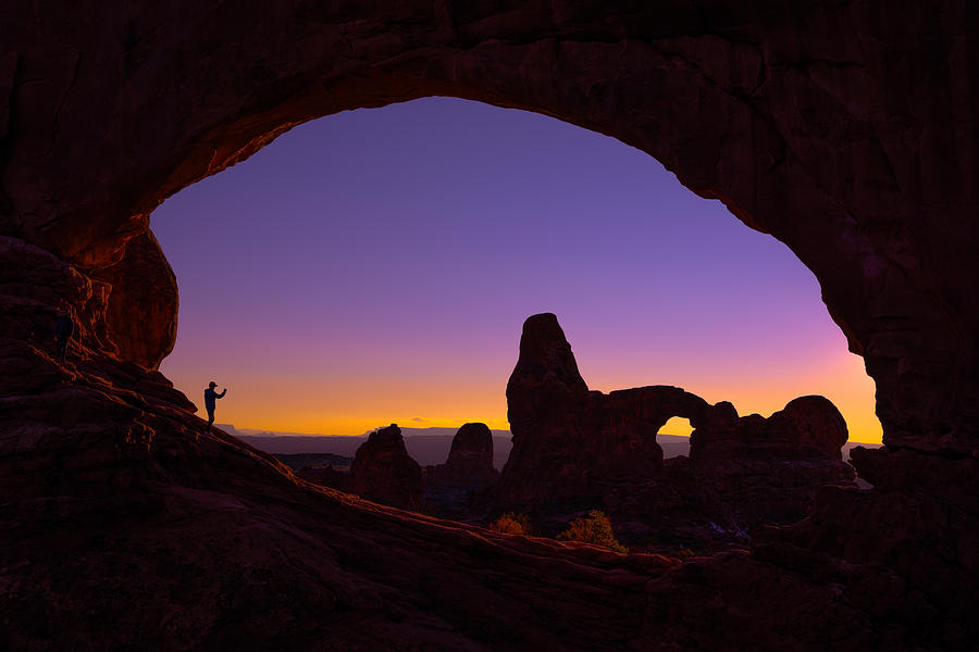 Arches National Park Photograph - Arches Witness by Darren White