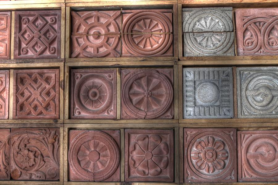 Architectural Tiles Photograph by Jane Linders
