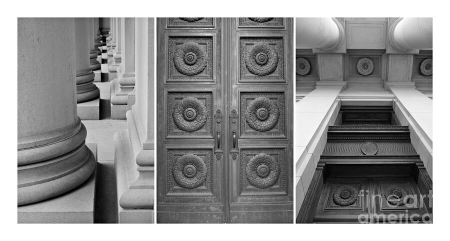 Architectural Triptych Photograph by Patricia Strand