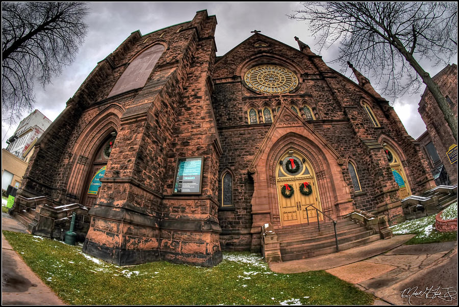 Architecture and Places in the Q.C. Series 03 Trinity Episcopal Church Photograph by Michael Frank Jr