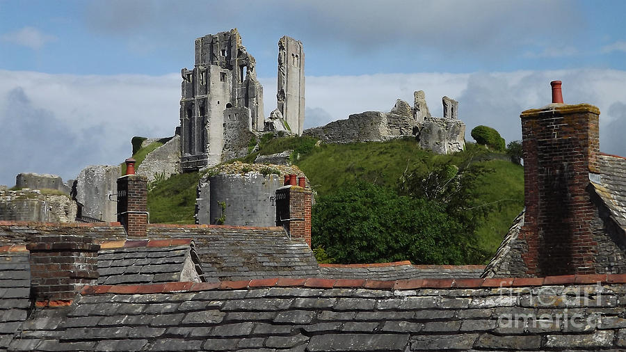 Architecture Corfe Castle Photograph by Linsey Williams